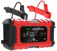 Car Battery Charger 12V Automotive, 6-Amp Fully Automatic Smart Charger, Trickle Charger and Maintainer, Car Battery Repair and Desulfator for Cars Boat Motorcycle Lawn Mower RV ATV SUV Snowmobile