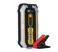 Car Battery Charger Starting Booster Device 1200A Peak Current Auto Emergency Tools Portable Jump Starter Power Bank Powerful Rapid Charging(Smart clip set)