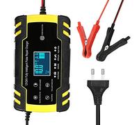 Car Battery Charging Units Fully Automatic Car Battery Charger 12V 8A 24V 4A Smart Fast Charging For AGM GEL WET Display(3)