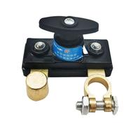 Car Battery Disconnect - Automotive Power Disconnects Tool, 12cm Truck Isolator, Waterproof Button Cutoff 's | Vehicle Boat Battery Safety For Outdoor Maintenance Use Pack Secure