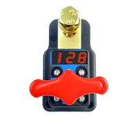 Car Battery Disconnector,12V-24V Digital Display Power Control Switches - Automobile Battery Isolator Shut,for Long-Term Parking, Frequent Short-Distance Driving, Road Trip