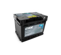 Car Battery EA612 Exide Premium 12V 61Ah 600CCA Type 075P 50503180 PM30780PB