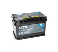 Car Battery EA722 Exide Premium 12V 72Ah 720CCA Type 100P 606777090 4A0915105E