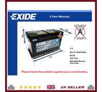 Car Battery EA900 Exide 980920077 71751149 71751150 9823208 A0009823208 115TE