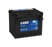 Car Battery EB558 Exide Excell 12V 55Ah 620CCA Type 800