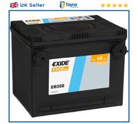Car Battery EB558 Exide G75SE 56010GUG Genuine Top Quality Guaranteed New