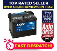 Car Battery EB558 Exide G75SE 56010GUG Genuine Top Quality Guaranteed New
