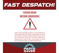 Car Battery EB558 Exide G75SE 56010GUG Genuine Top Quality Guaranteed New