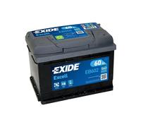 Car Battery EB602 Exide Excell 12V 60Ah 540CCA Type 075 51018461 3W0915105
