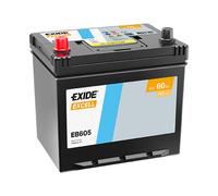 Car Battery EB605 Exide Excell 12V 60Ah 480CCA Type 005R DP370APU060CH1U