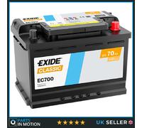 Car Battery EC700 Exide 51018464 71751145 61216946332 61218385395 61218386951