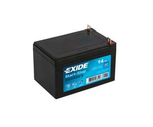 Car Battery EK143 Exide AGM Auxiliary Start-Stop 12V 14Ah 80CCA Type CTM14-BS