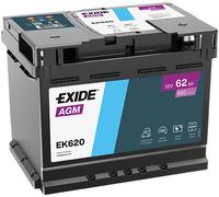 Car Battery EK620 Exide 000915105CB 6R0915105A 61217604799 61217604800 Quality