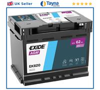 Car Battery EK620 Exide 000915105CB 6R0915105A 61217604799 61217604800 Quality
