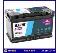 Car Battery EK820 Exide 000915105CD 3D0915105H 5GM915105AB 7P0915105A Quality