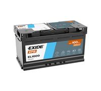 Car Battery EL1000 Exide EFB 12V 100Ah 900CCA Type AFB019 000915105EE