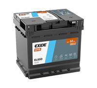 Car Battery EL550 Exide EFB 12V 55Ah 540CCA Type AFB079 000915105FA 000915105FA