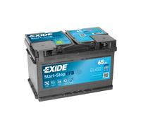 Car Battery EL652 Exide EFB 12V 65Ah 650CCA Type AFB100 2490403 7711130069