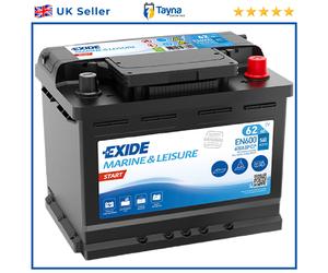 Car Battery EN600 Exide UK027 56000 55500 Genuine Top Quality Guaranteed New