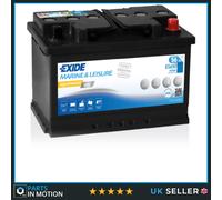 ES650 Exide G60 Marine and Multifit Gel Leisure Battery 56Ah