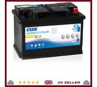 ES650 Exide G60 Marine and Multifit Gel Leisure Battery 56Ah