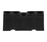 Car Battery Hold down Clamp Kit with Stainless Steel Bolts Black