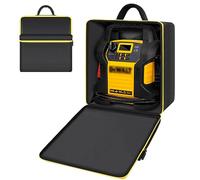 Car Battery Jump Starter Bag Compatible with DEWALT DXAEJ14 Digital Portable Power Station Air Compressor. Portable Battery Charger Carrying Holder for Power Inverter, Charging Cord (Case Only)