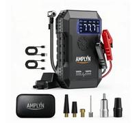 Car Battery Jump Starter with Air Compressor 160PSI,5000A-PRO 60W Portable Jump Starter Battery Pack (All Gas/10L Diesel),12V Starter Jump Box