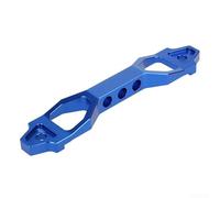 Car Battery Mounting Bracket with Reinforced Design Elements for Improved Retention During Vehicle Operation (Long Blue)