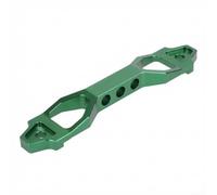 Car Battery Mounting Bracket with Reinforced Design Elements for Improved Retention During Vehicle Operation (Long Green)