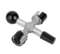 Car Battery Post Cleaner, 4 Way Battery Terminal Cleanercutterer Terminal Tool Cleaner Automotive Accessory