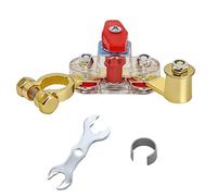 Car Battery Power Cut-Off Switch Breaker, Transparent Pure Copper Stable Transmission 12v-24v Adjustable High Conductivity Disconnect Switch Smart Car Switch for Boat Rv Car Truck SuppliesSupplies