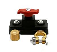 Car Battery Power Cut-Off Switch Breaker, Universals 12V-24V Pure Copper High Conductivity Disconnect Switch, Smart Battery Disconnect, for Car, Lorries, Motorhomes, Vessels