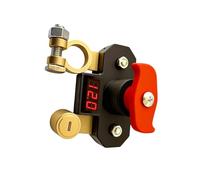 Car Battery Shut Off Isolator - 12V/24V High Conductivity Rotary Power Cut-Off - Heavy Duty Battery Disconnect For Car RV Boat Bus Van Truck Motorhome Camper Trailer Maintenance