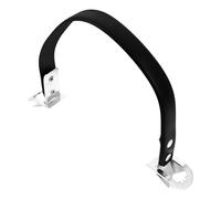 Car Battery Strap Portable Handle with PVC Steel for Winter Halloween | Built-in Safety Features, Hand-held Strap, Convenient Handle, Black Finish for Car and Marine Battery Carrying