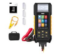 Car Battery Tester 12V 24V, 0-10A, 0-80V Automotive Battery Load Tester 30-2000 CCA with Printer, Support Lithium Battery, Cranking & Charging & Leakage Test for Car Truck Motorcycle ATV SUV Boat Yach