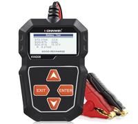 Car Battery Tester 12V, KONNWEI KW208 100-2000 CCA Battery Load Tester Auto Cranking and Charging System Test Scan Tool Digital Battery Alternator Analyzer for Car Truck Marine Motorcycle SUV Boat