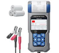 Car Battery Tester with Printer 6V 12V 24V VDIAGTOOL BT600, 5-3000 CCA Automotive Load Tester for Lead-Acid & Lithium, Alternator Starter Charging System Analyzer for Car Truck Motorcycle RV SUV Boat