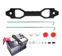 Car Battery Tie Down Kit,Battery Retainer Bracket Kit,Automobile Battery Holding Kit | Reusable Battery Tie Down Mounting Bracket, Kit