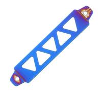 Car Battery Tie Down Mount, Triangular 5 Hole Aluminum Alloy Rack | Includes Screws, Surface Treated Finish, Lightweight Build, for Automotive Modification Industry and Battery Support