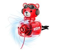 Car Bear Pilot Diffuser, Airist Airist from the Car Ventilation Pilot, Automobile Aromatherapy Diffuser, Cartoon Fan Fragrance Monastery for the Ho This innovative design works during long units