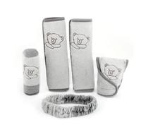 Car Bear Print Plush Handbrake Seatbelt Gear Shift Knob Cover Gray (id: 07a aba 8d1 b4e a4e (id: 07a aba 8d1 b4e a4e