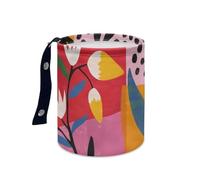 Car Bin Yellow Black Blue Bin for Car Rubbish Bins Oxford Cloth Leak Proof Car Trash Can Waterproof Foldable Cars Essentials Easy to Hang Camping Cars Bins Portable Collapsible 15x18.5cm/1 Pcs