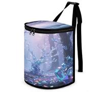 Car Bins for Back of Cars Mysterious Land Bin for Cars Car Bins for Front of Car Hanging Collapsible Garbage Bags Suitable for Various Vehicle Interiors