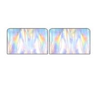 Car Blackout Blinds Rear Window 2Pcs Car Side Window Sun Shade Magnetic Car Sunshade Curtains Summer Sun Protection UV Blocking(Rear 2Pcs)