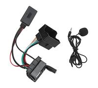 Car Bluetooth 5.0 Wireless Audio Wire Harness with Handsfree Microphone Fit for Citroen C2 C3 C4 C6 Berlingo and 307 307SW 407 407SW 607 807 1007 for Bosch RD4 Stereo