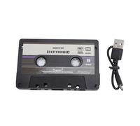 Car Bluetooth Cassette Adapter Receiver USB Powered Vehicle Tape Player Adapter for Smartphone Digital Music