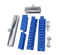 Car Body Dent Puller Tool Set - 6-Piece Paintless Dent Repair Kit with Stainless Steel Slide Hammer, Glue Tabs & Brackets for Auto, Truck, Motorcy