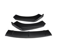 Car Body Kit For Mitsubishi For Outlander 2015-2020 Accessories Carbon Look ABSFront Bumper Splitter Lip Spoiler Diffuser Deflector(Matte Black)