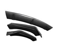 Car Body Kit For Mitsubishi For Outlander 2015-2020 Accessories Carbon Look ABSFront Bumper Splitter Lip Spoiler Diffuser Deflector(Carbon Fiber Look)